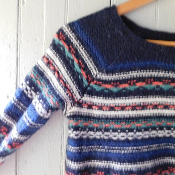 🦔🐾 Multicolor Cropped Sweater Knit 🦔🐾 - Picture 3 of 6